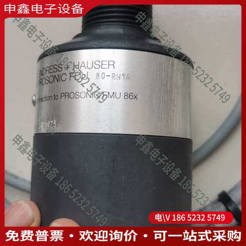 请询价：未使用E+H超声波液位计探头 FDU80-RN1A 恩德斯豪