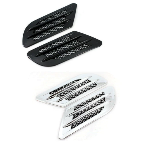 Shark Gill Simulation Outlet Airtlet Outlet Cood Decorative Ventilation Вентилируемая вентилируемая автомобиль модифицированные автомобильные наклейки с модифицированными автомобилями