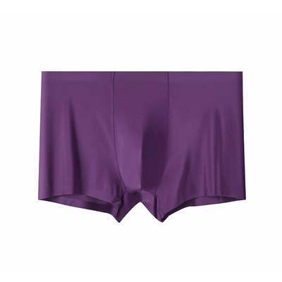 冰丝小边裤头紫色红色