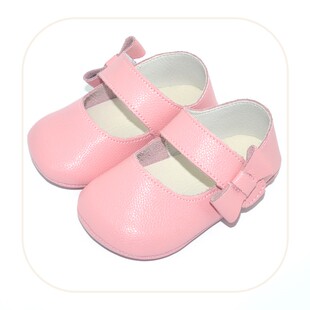 春秋季6到12个月宝宝鞋公主3-6-12个月女软底透气学步鞋单鞋15码