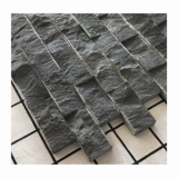 Черная культура каменная мозаичная наклейка натуральная дали монгольский черный разбитый лицо гостиная крыльца