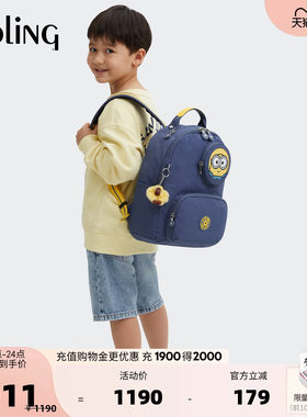 kipling x MINIONS小黄人男女童学生首尔双肩书包|SEOULS WINDOW