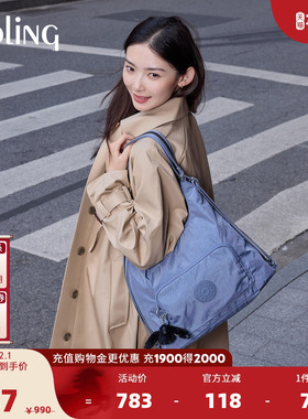 kipling女款2025秋冬新款轻便帆布单肩斜挎包双肩背包|YENNA