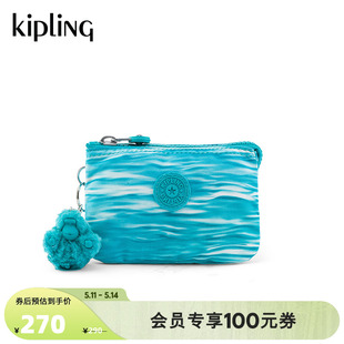 小卡包手拿包 kipling女款 新款 轻便帆布包2024春季 CREATIVITY