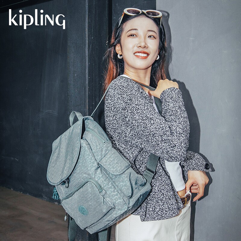 kipling男女款轻便帆布包2023新款双肩包猴子包|CITY PACK系列怎么样,好用不?