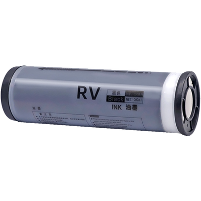 MAG适用理想RZ370油墨RV2460 RV3560 330速印机一体机油墨EV2550/2560/3750/3760/3660C RZ/MV红色油墨黑色