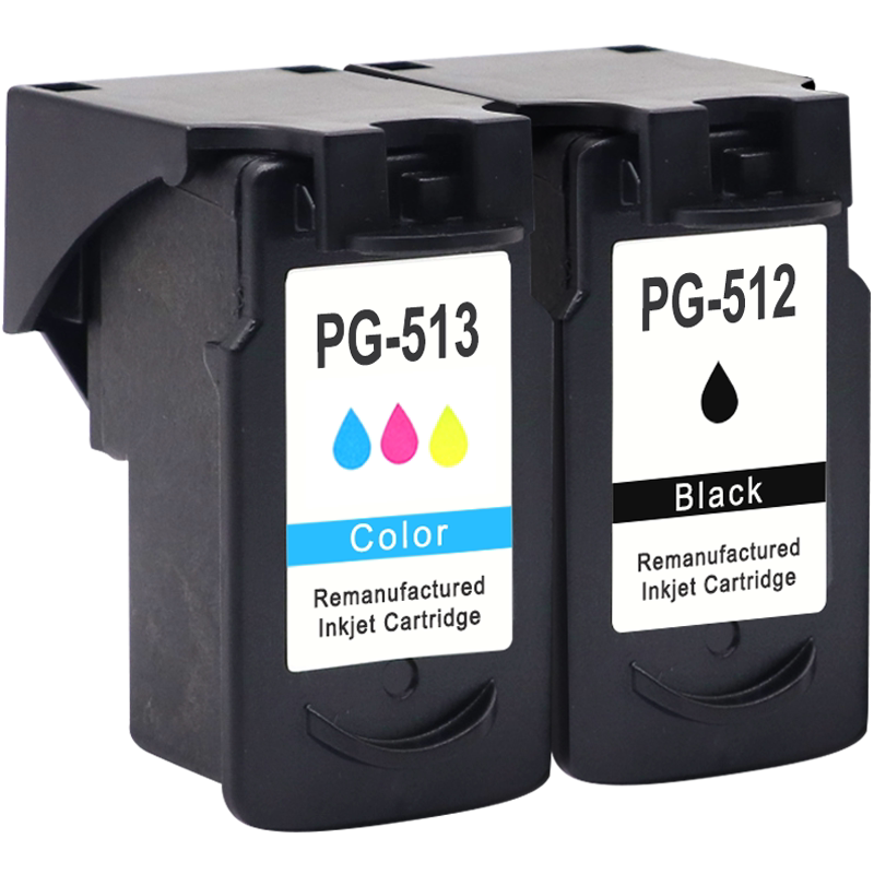 MAG适用 佳能MX340 MX350 MX360 MX410 MX420 iP2700 iP2702打印机墨盒PG-512 CL-513XL墨水黑色 彩色油墨盒