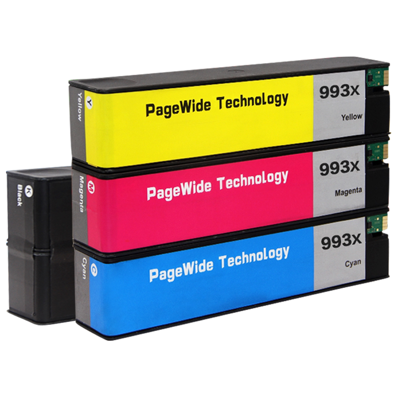 MAG适用惠普993X墨盒77440dn MFP 774dn 779dn Pro 750dw墨盒HP772 755 777 795 77440 77740页宽打印机油墨