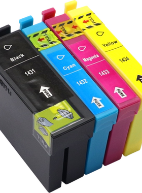 MAG适用 Epson爱普生143打印机墨盒ME Office 82wd 85nd 900wd 940fw 960fwd油墨盒WF-3011 WF7511 T1431墨水
