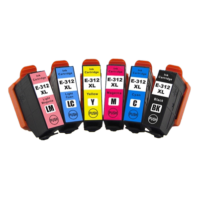 MAG适用 爱普生Epson Expression Photo XP-8500 XP-15000彩色打印机墨水盒T312墨盒T312XL墨盒 油墨盒XP8500