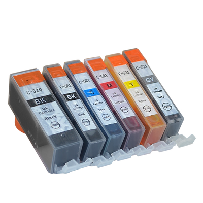 MAG适用佳能PGI-520 CLI-521墨盒ip3600/4600/4700 MX860/870 MP540/550/560 MP620 MP630 640 980 990油墨盒