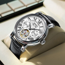 宾卡达2025年新款手表男士全自动机械表防水品牌正品名牌潮流男表