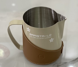 2024新款BARISTA-LQ蜂鸟拉花缸竞技款6.0 pu皮防烫防滑
