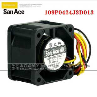 全新原装 三洋SanAce 109P0424B302 4028 24V 0.13A变频器风扇