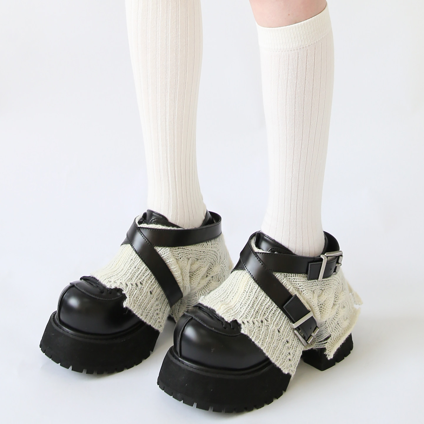 JUICE PARK原创高跟流浪鞋穿衣鞋辣妹Y2K小个子演唱会米奇德比鞋,女鞋,深口单鞋,淘宝优惠券,粉丝福利购,淘宝优惠卷