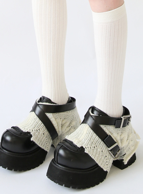 JUICE PARK原创高跟流浪鞋穿衣鞋辣妹Y2K小个子演唱会米奇德比鞋