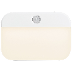 美的小夜灯柔光感应灯插座led卧室床头灯母婴喂奶灯起夜氛围壁灯