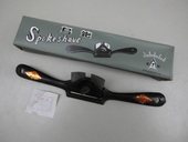 1991年老货金钟牌鸟刨木工刮刨大号一字刨滚刨原木棒抛光用铁刨子