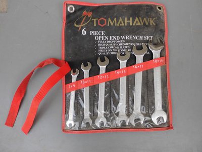包邮铬钒钢呆扳手TOMAHAWK金斧