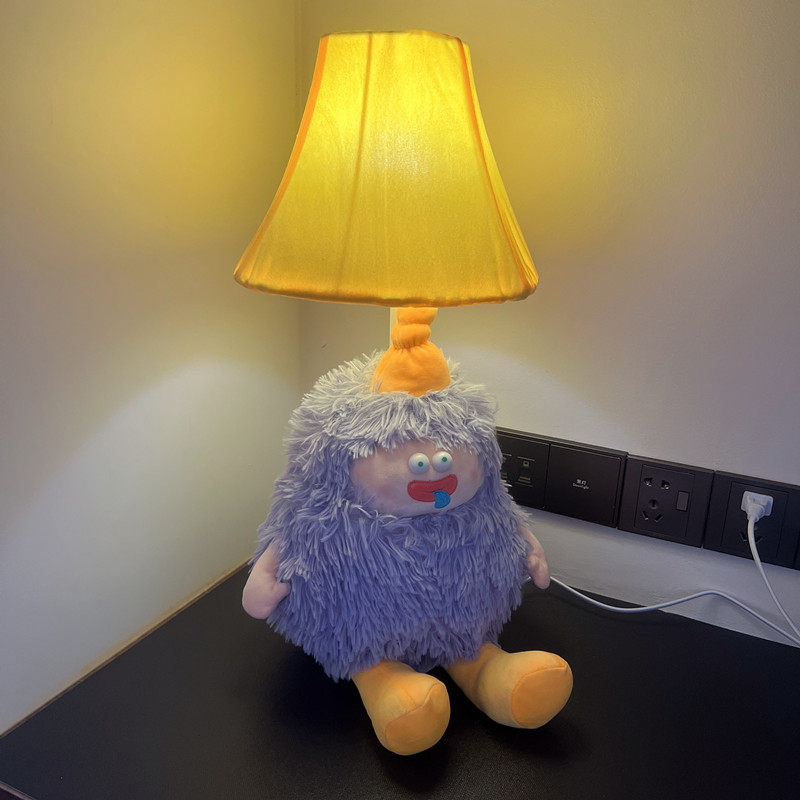 怪兽床头灯台灯卧室睡眠氛围小夜灯可爱摆件装饰生日礼物女生男生