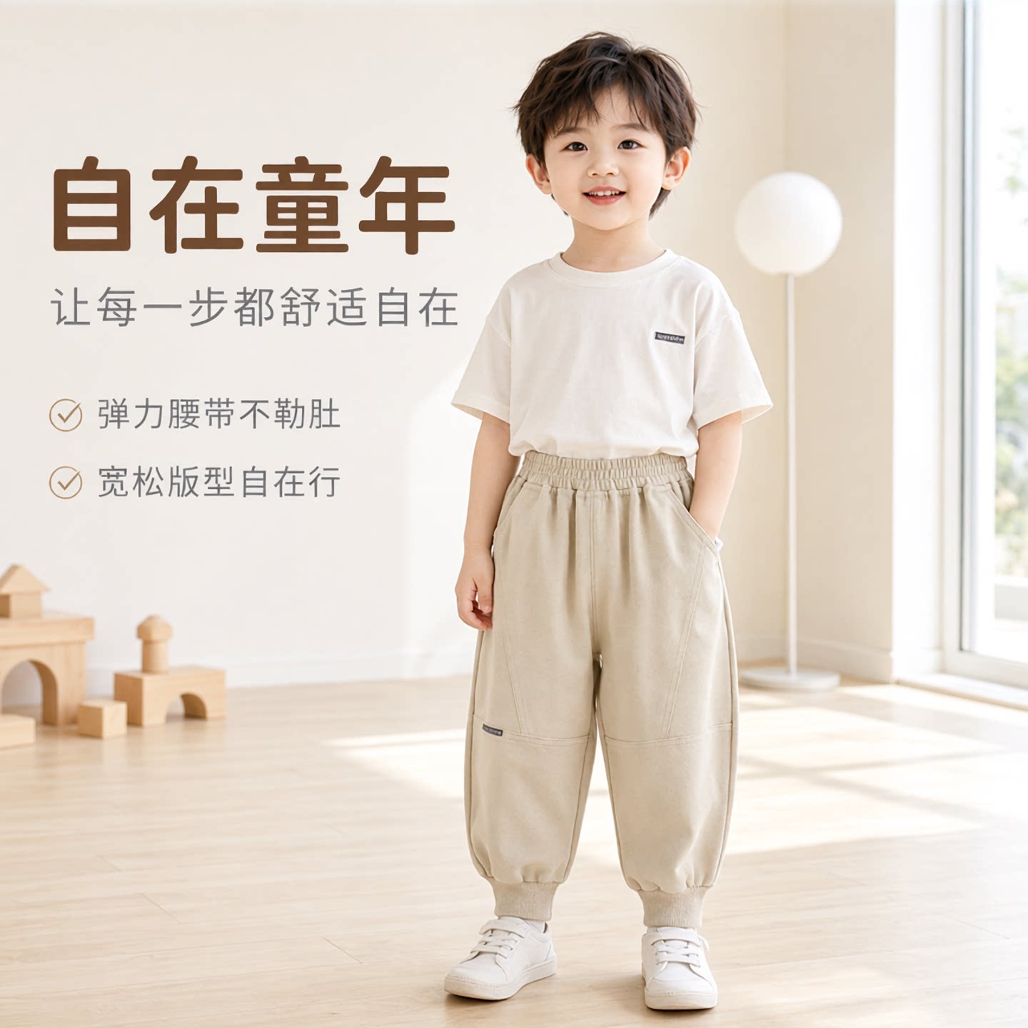 男童裤子2026春秋新款儿童宝宝图片