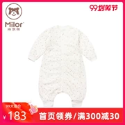 乐 Nam và nữ chân bé ngủ túi cotton hai lớp 0-3 tuổi sản phẩm cho bé hè M6P4119B1 - Túi ngủ / Mat / Gối / Ded stuff