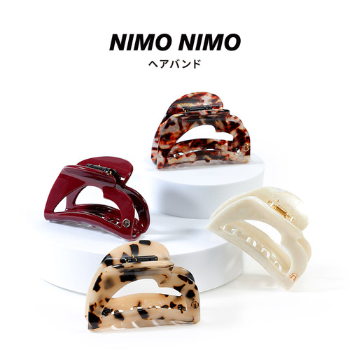 nimonimo镂空抓夹后脑勺鲨鱼夹