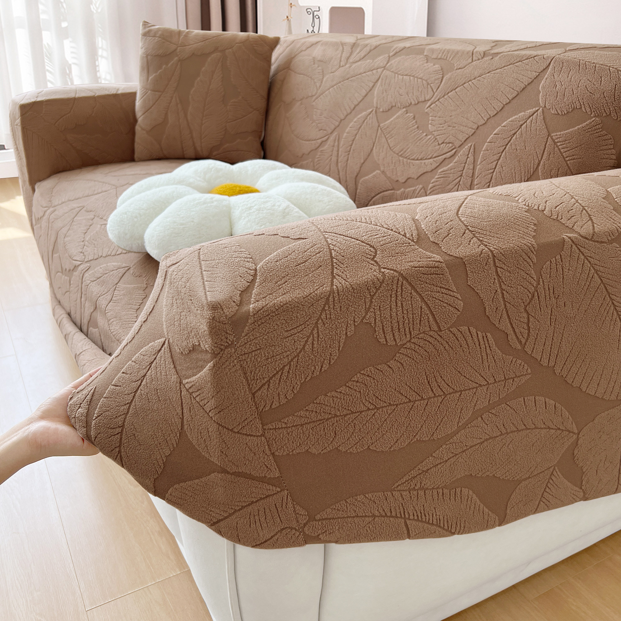 全包弹力沙发套罩2025新款四季通用防滑盖布防猫抓一体式沙发笠垫