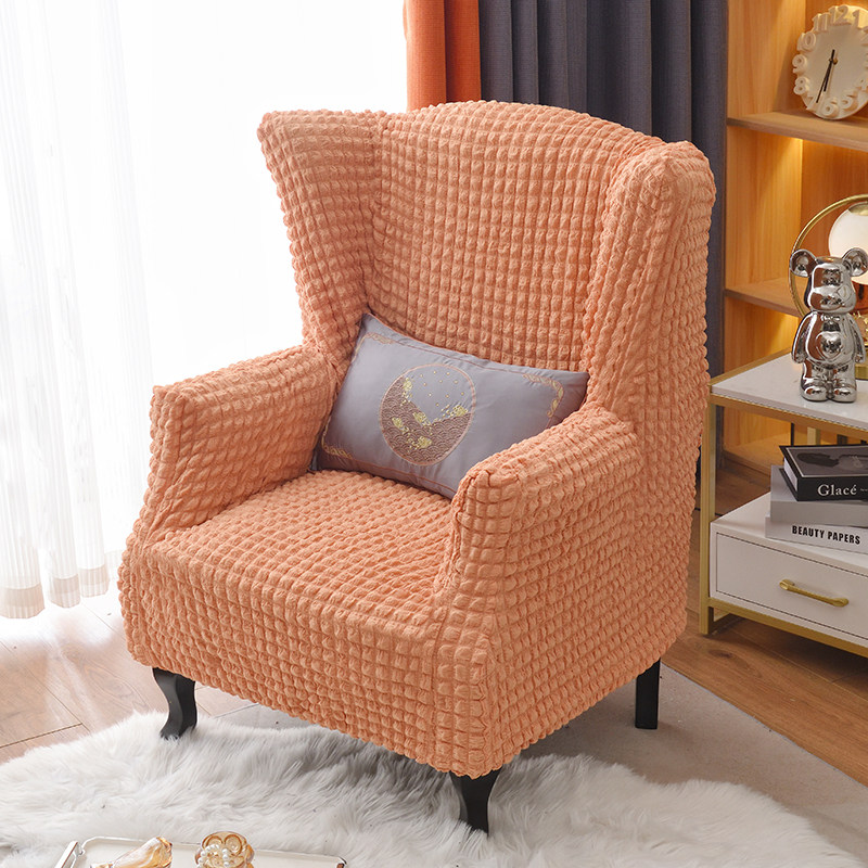 新款简约现代舒适泡泡纱加厚弹力老虎椅套全包卍能通用型沙发套罩