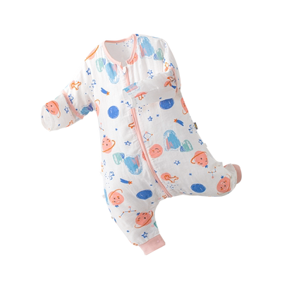 童泰儿童分腿睡袋秋冬加厚防踢被