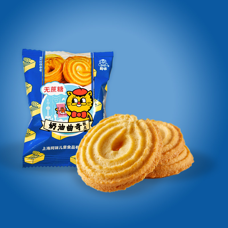 阿咪食品旗舰店不添加曲奇饼干