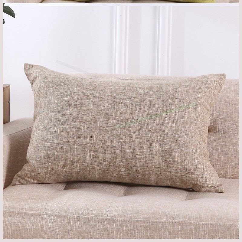 沙发靠背垫长方形大号抱枕套长型客厅布艺靠枕靠垫套罩定做不含芯