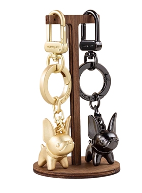 法国斗牛犬钥匙扣ins风包包挂件可爱宠物饰品车载钥匙链礼物