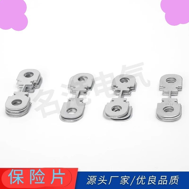 汽车用平板式保险丝片30A40A50A110A插片叉螺栓式大电流保险丝片