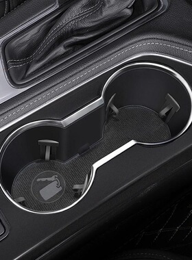 车用水杯限位器杯架垫固定器烟灰缸改装固定夹通用储物槽内饰￥