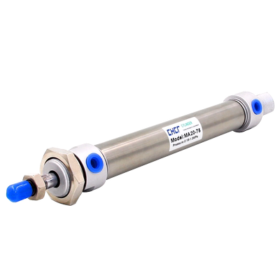 亚德客型不锈钢迷你气缸MA25*25/50/75/100/125/200/300/400-S-CA