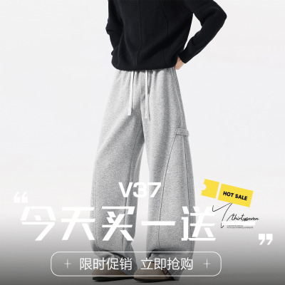 美式cleanfit青少年运动卫裤男
