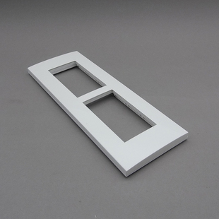 118型空位大面板四位六位墙插强弱电自由组合面板多墙壁开关插座