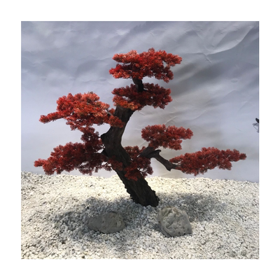 仿真客厅摆件中式盆景装饰迎客松