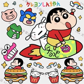 个性 饰贴画 创意卡通蜡笔小新摩托电动车贴纸划痕遮挡汽车身防水装