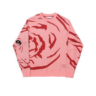 针织毛衣套头 艺术家合作款 AVENUE&SON ZINAN