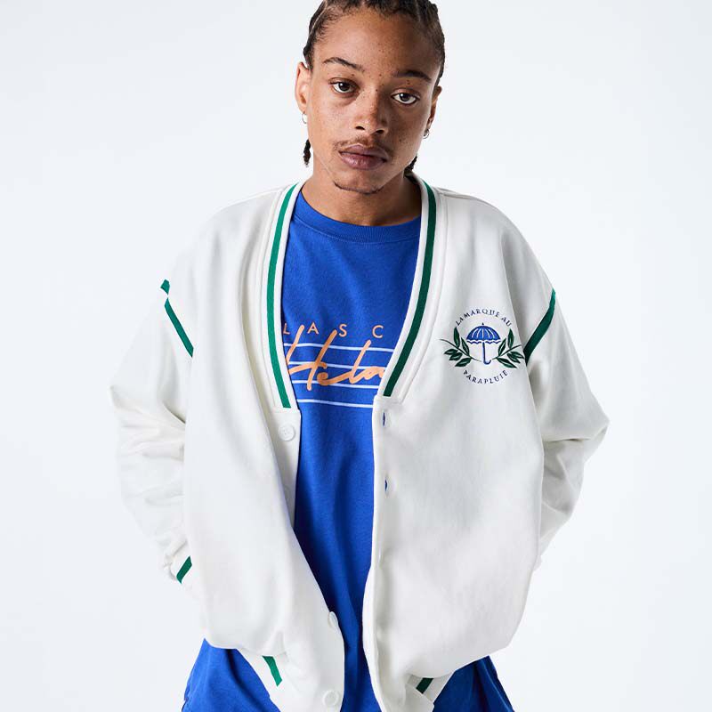 【法国】HELAS 25FA LA MARQUE CARDIGAN 白色针织开衫