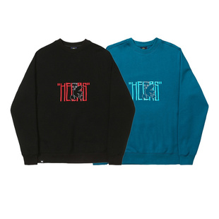 BARZ Helas CREWNECK圆领套头绣花字母卫衣 法国