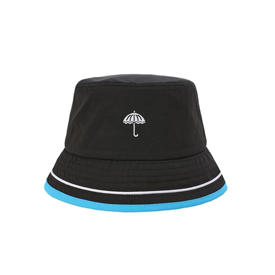 【法国】HELAS 25SP MANAGER BUCKET 黑色拼接渔夫帽