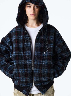 【法国HELAS25FA OCARO REVERSIBLE CHECKERED 双面夹克