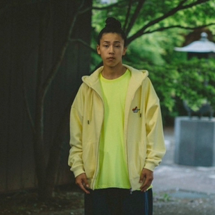 ZIP SUSHI HOODIE双色寿司刺绣拉链卫衣外套 25FW EVISEN