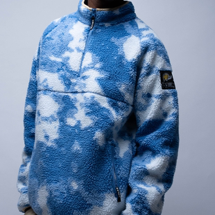 MUNDY HELAS25WIN FLEECE QUARTER JACKET摇粒绒夹克 ZIP 法国