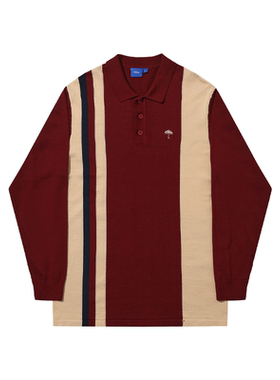 【法国】HELAS 25SP FELLA KNIT LS POLO 针织POLO衫