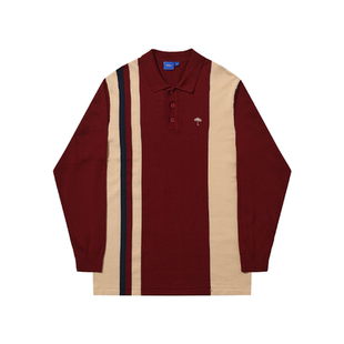 【法国】HELAS 25SP FELLA KNIT LS POLO 针织POLO衫