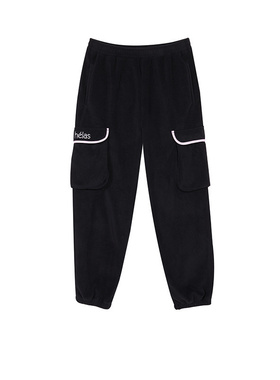 [法国]Helas FLURRY FLEECE TRACKSUIT 魔术贴拉链口袋抓绒长裤